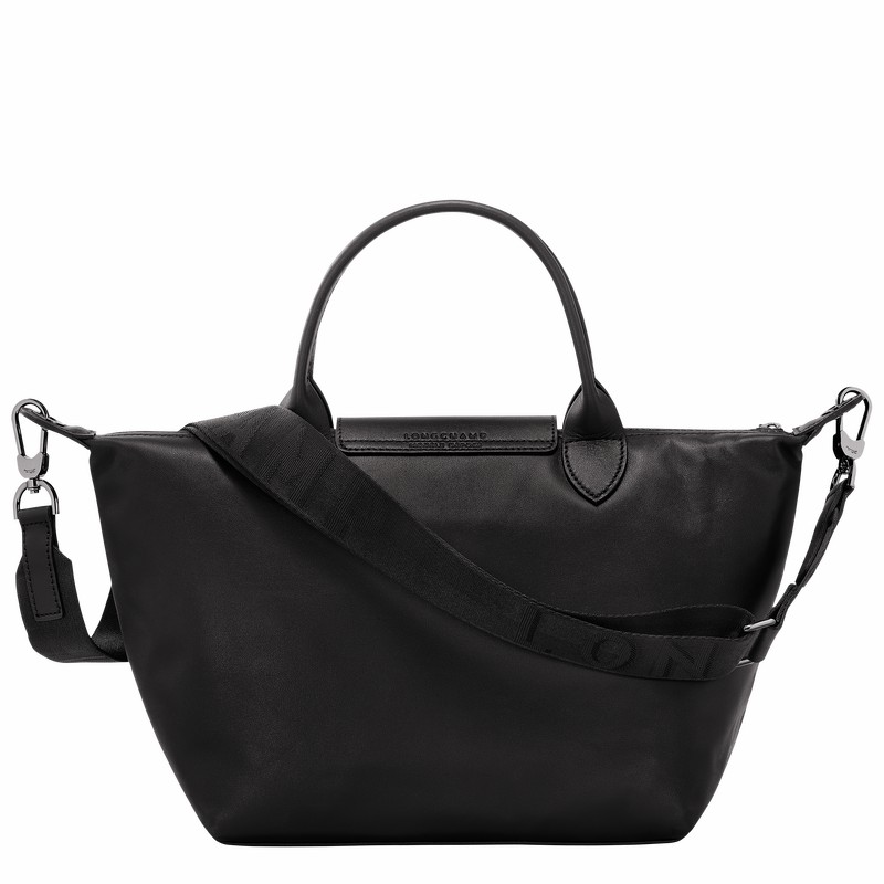 τσαντακι χειροσ γυναικεια Longchamp Le Pliage Xtra S μαυρα Greece | L1512987001