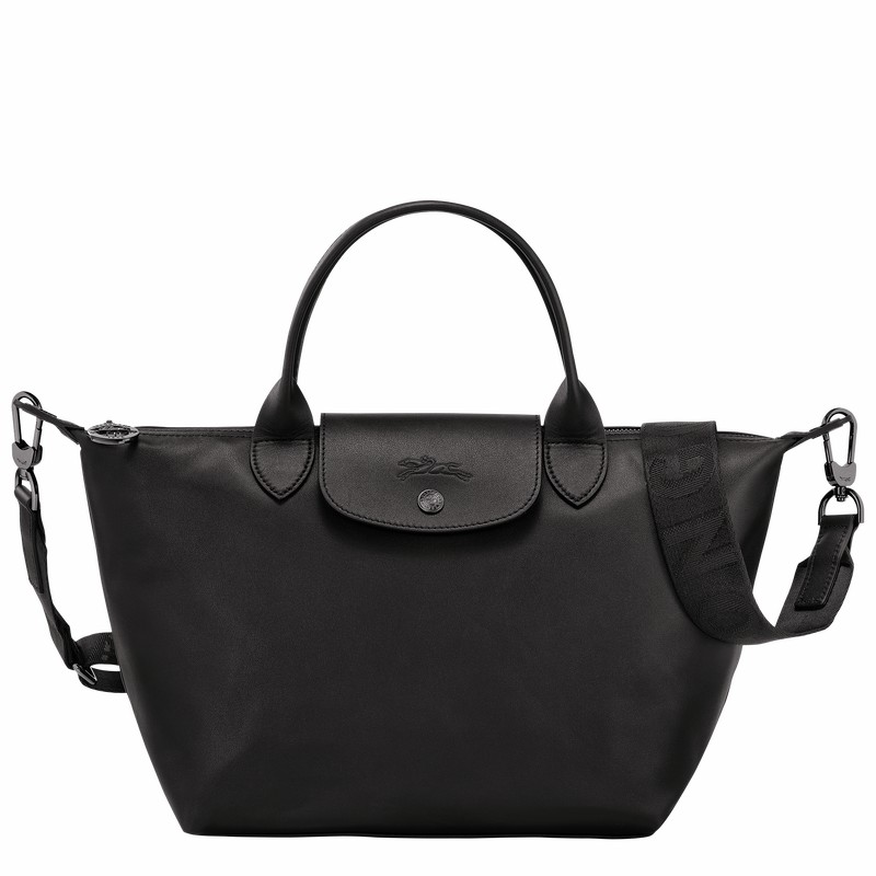 τσαντακι χειροσ γυναικεια Longchamp Le Pliage Xtra S μαυρα Greece | L1512987001