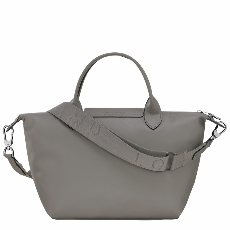 τσαντακι χειροσ γυναικεια Longchamp Le Pliage Xtra S γκρι Greece | L1512987P55