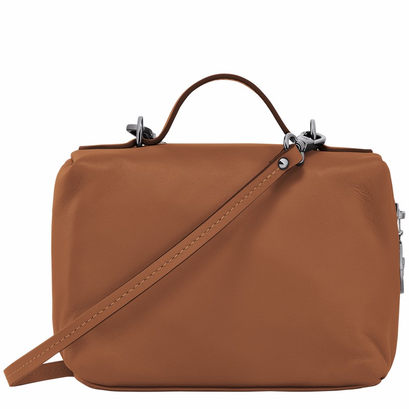 τσαντεσ χιαστι γυναικεια Longchamp Le Pliage Xtra XS καφε Greece | 10187987504