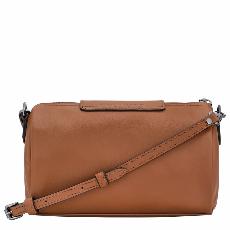 τσαντεσ χιαστι γυναικεια Longchamp Le Pliage Xtra XS καφε Greece | 10255987504