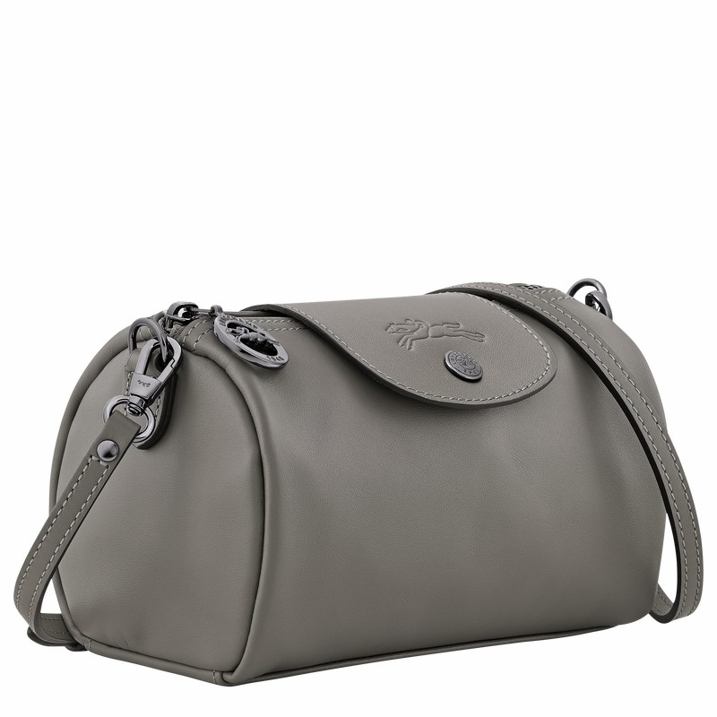 τσαντεσ χιαστι γυναικεια Longchamp Le Pliage Xtra XS γκρι Greece | 10255987P55