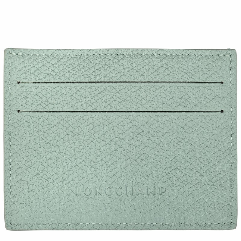 Θηκη για Καρτεσ γυναικεια Longchamp Le Roseau Celadon Greece | L3218HFP282