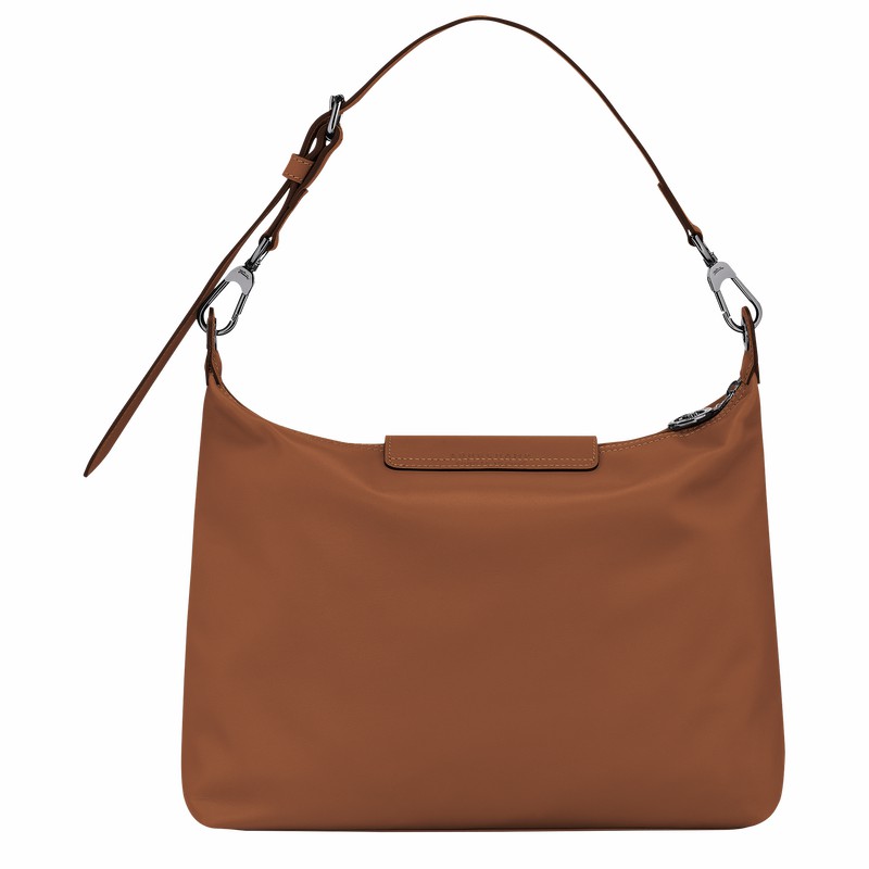 τσάντα hobo γυναικεια Longchamp Le Pliage Xtra M καφε Greece | 10189987504