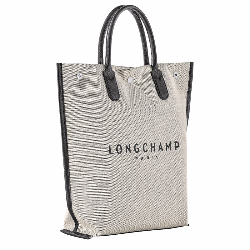 τσάντεσ tote γυναικεια Longchamp Essential M ασπρα Greece | 10211HSG037