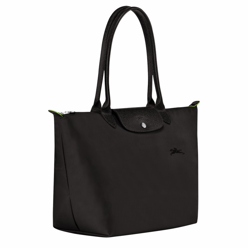 τσάντεσ tote γυναικεια Longchamp Le Pliage Green L μαυρα Greece | L1899919001