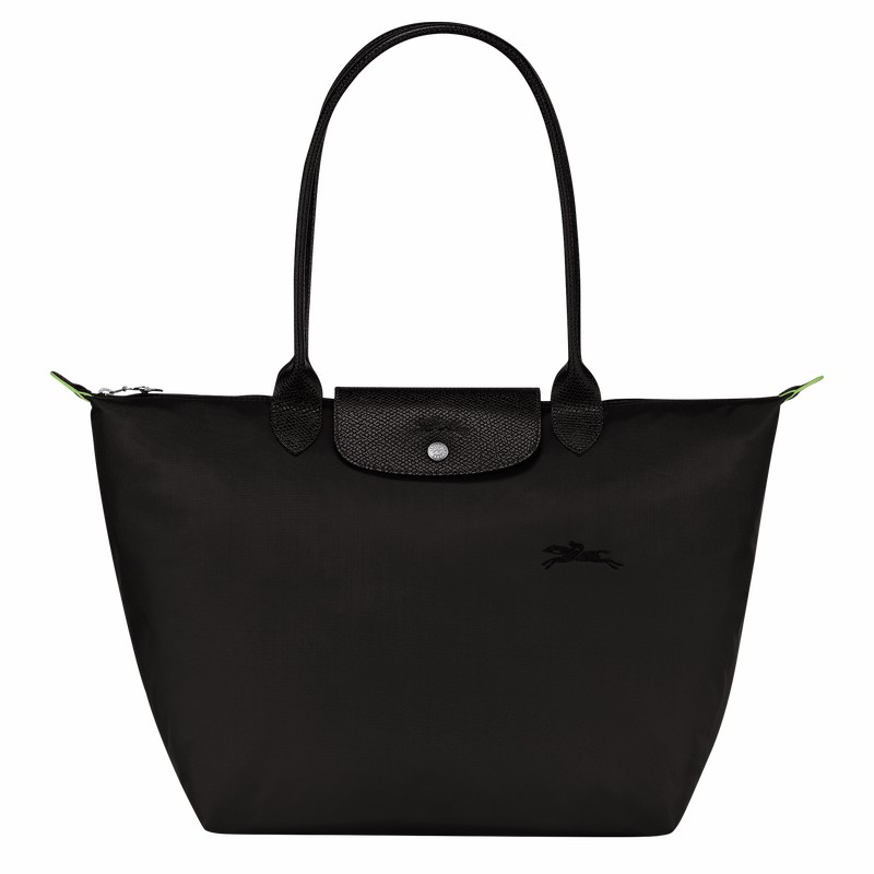 τσάντεσ tote γυναικεια Longchamp Le Pliage Green L μαυρα Greece | L1899919001