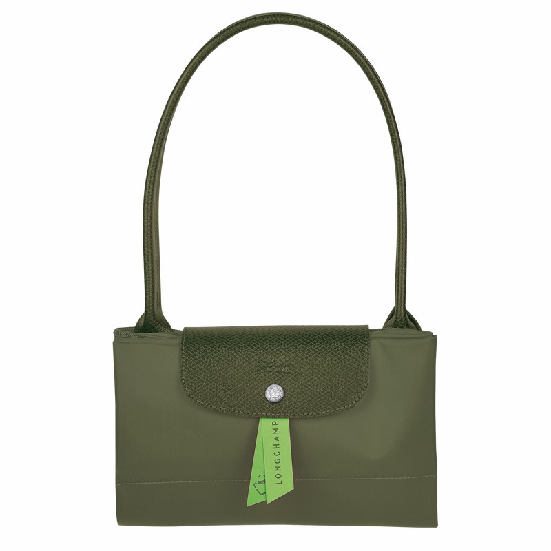 τσάντεσ tote γυναικεια Longchamp Le Pliage Green L πρασινο Greece | L1899919479