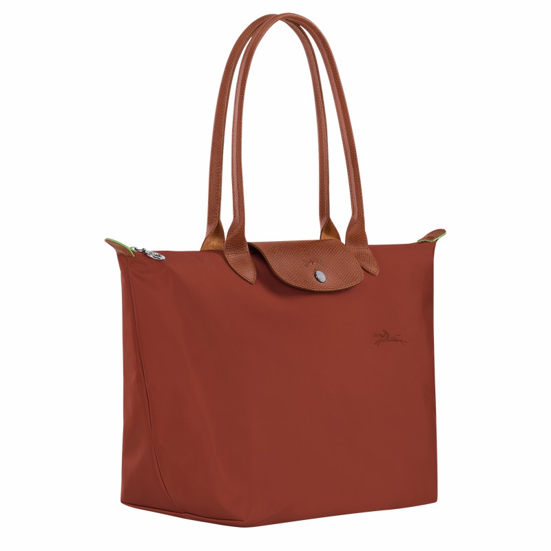 τσάντεσ tote γυναικεια Longchamp Le Pliage Green L καφε Greece | L1899919404