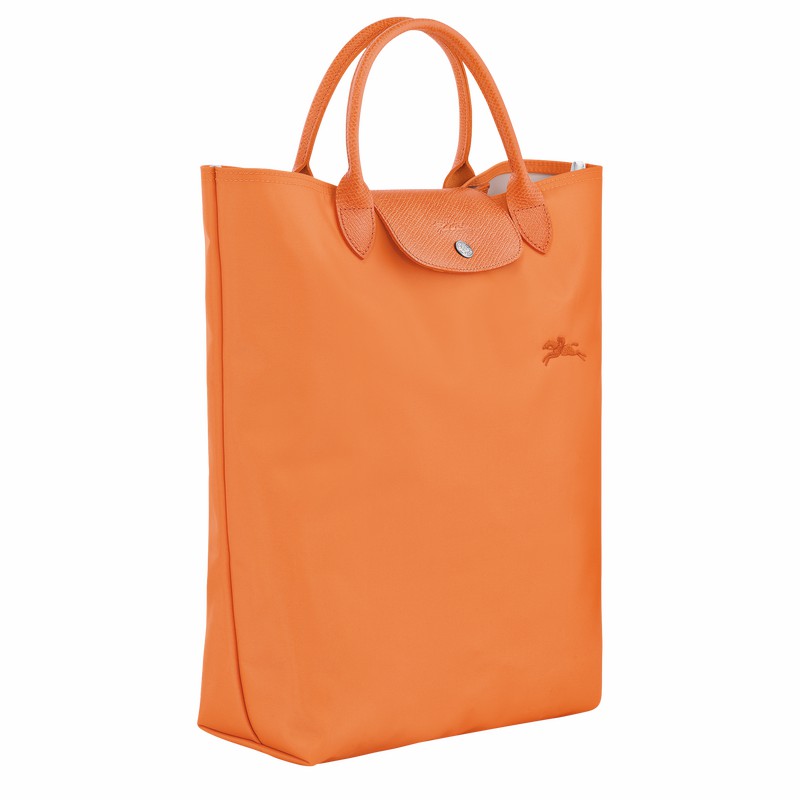 τσάντεσ tote γυναικεια Longchamp Le Pliage Green M πορτοκαλι Greece | 10168919P54