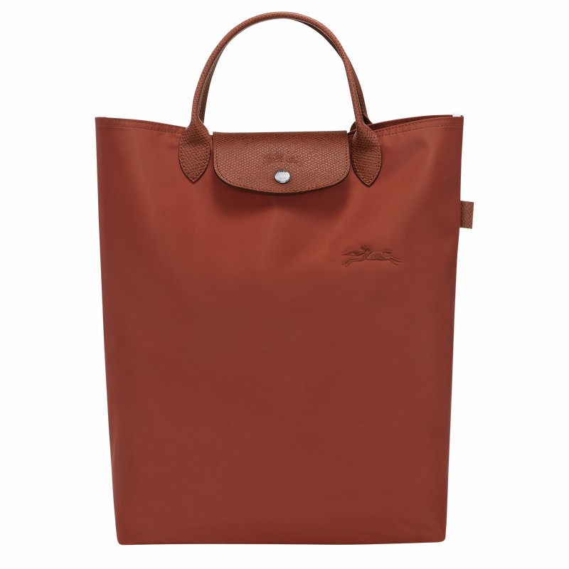 τσάντεσ tote γυναικεια Longchamp Le Pliage Green M καφε Greece | 10168919404