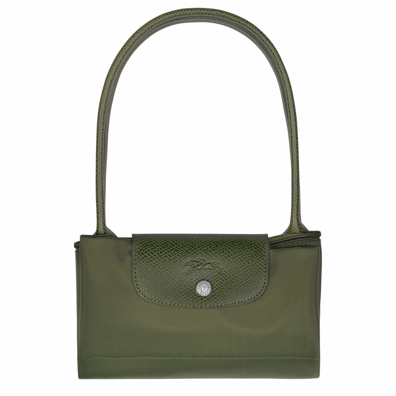 τσάντεσ tote γυναικεια Longchamp Le Pliage Green M πρασινο Greece | L2605919479