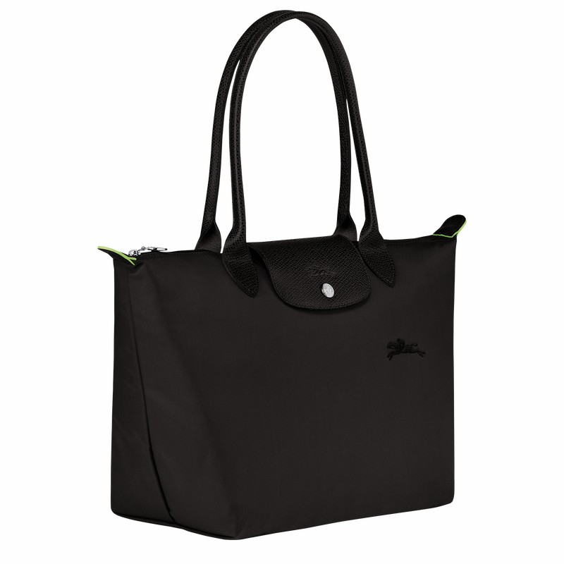 τσάντεσ tote γυναικεια Longchamp Le Pliage Green M μαυρα Greece | L2605919001