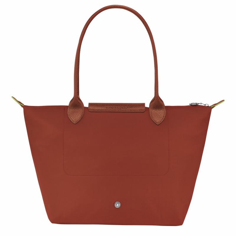 τσάντεσ tote γυναικεια Longchamp Le Pliage Green M καφε Greece | L2605919404