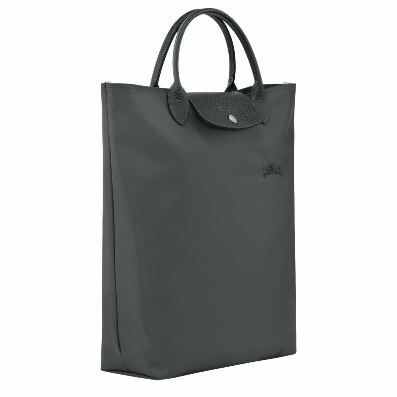 τσάντεσ tote γυναικεια Longchamp Le Pliage Green M βαθυ γκρι Greece | 10168919P66