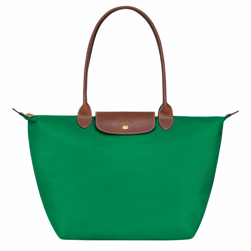 τσάντεσ tote γυναικεια Longchamp Le Pliage Original L πρασινο Greece | L1899089P88