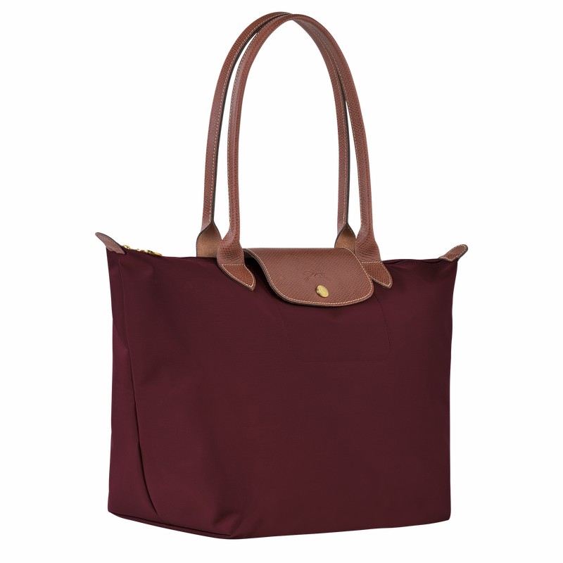 τσάντεσ tote γυναικεια Longchamp Le Pliage Original L μπορντο Greece | L1899089P87