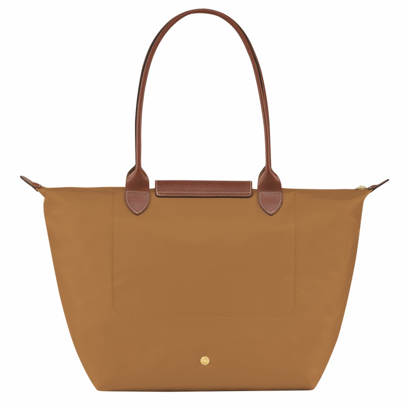 τσάντεσ tote γυναικεια Longchamp Le Pliage Original L Χακί Greece | L1899089P86