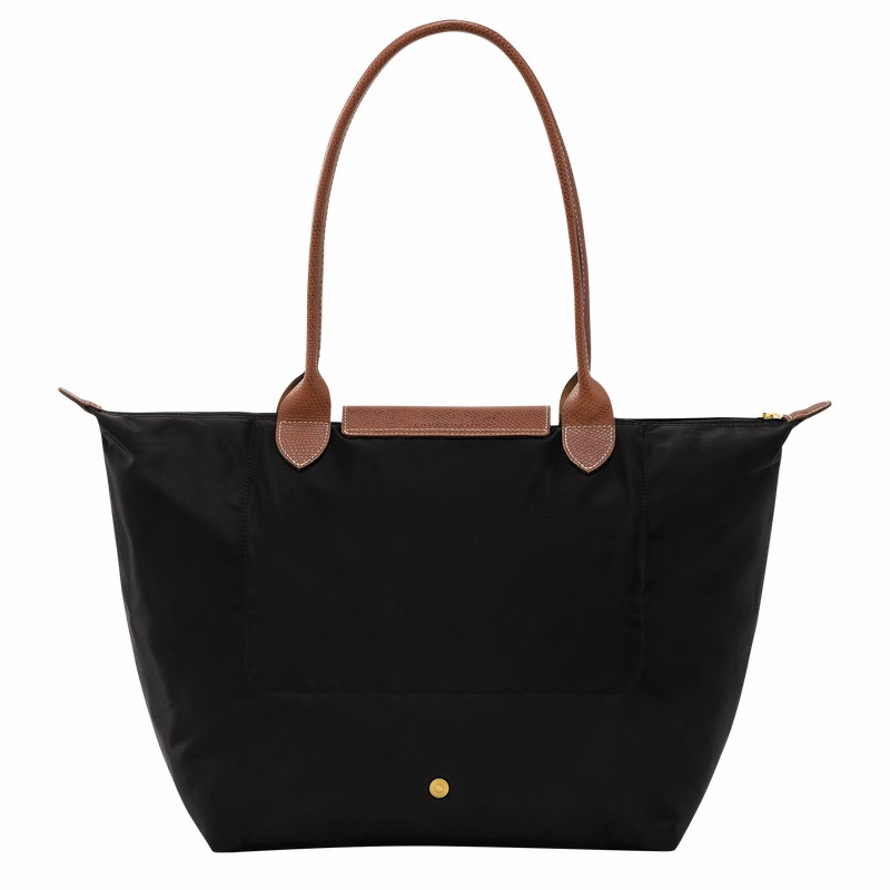 τσάντεσ tote γυναικεια Longchamp Le Pliage Original L μαυρα Greece | L1899089001