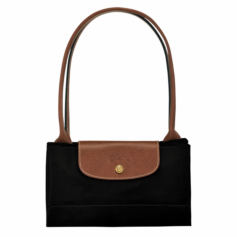 τσάντεσ tote γυναικεια Longchamp Le Pliage Original L μαυρα Greece | L1899089001