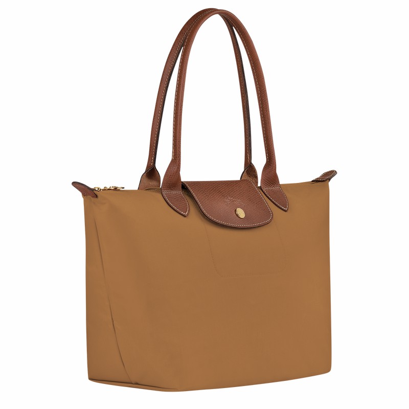 τσάντεσ tote γυναικεια Longchamp Le Pliage Original M Χακί Greece | L2605089P86