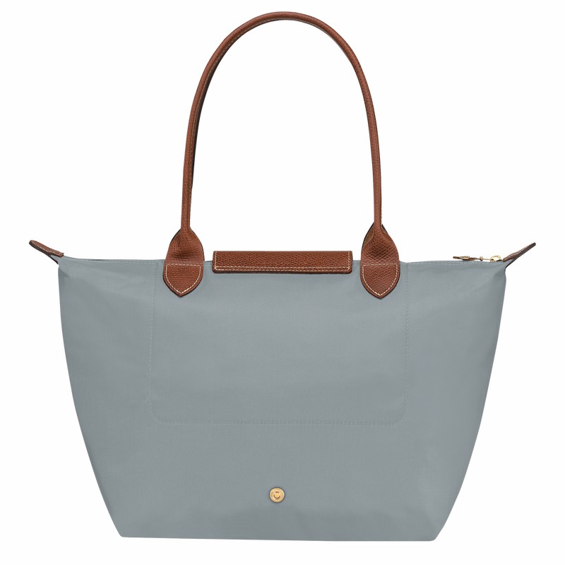 τσάντεσ tote γυναικεια Longchamp Le Pliage Original M γκρι Greece | L2605089P80