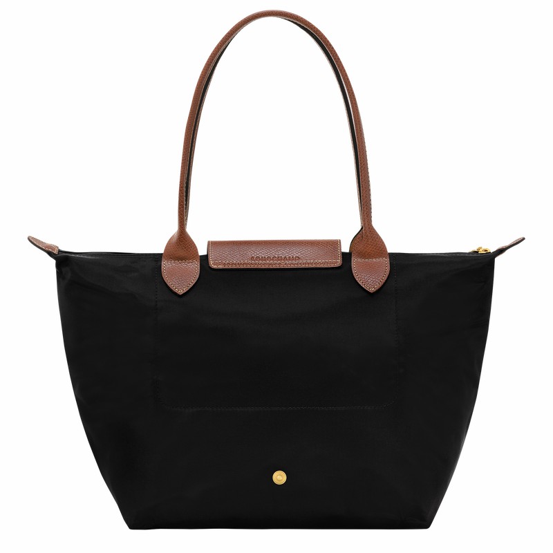 τσάντεσ tote γυναικεια Longchamp Le Pliage Original M μαυρα Greece | L2605089001