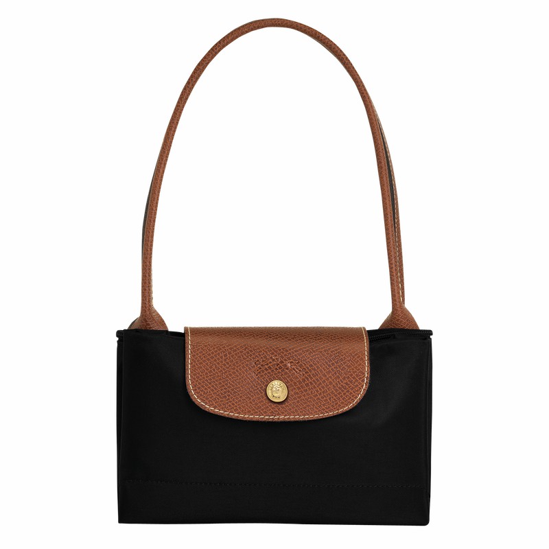 τσάντεσ tote γυναικεια Longchamp Le Pliage Original M μαυρα Greece | L2605089001