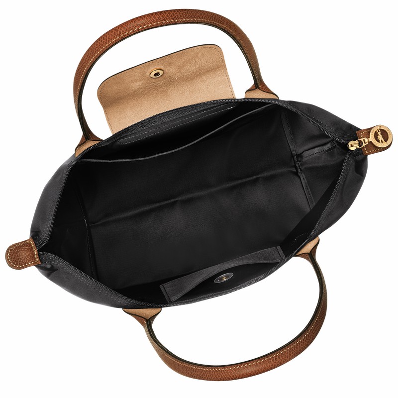 τσάντεσ tote γυναικεια Longchamp Le Pliage Original M μαυρα Greece | L2605089001