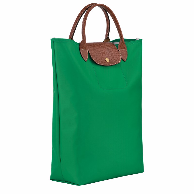 τσάντεσ tote γυναικεια Longchamp Le Pliage Original M πρασινο Greece | 10168089P88