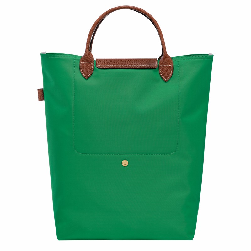 τσάντεσ tote γυναικεια Longchamp Le Pliage Original M πρασινο Greece | 10168089P88