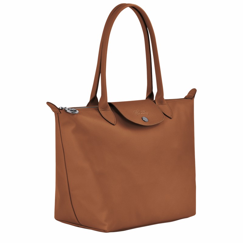 τσάντεσ tote γυναικεια Longchamp Le Pliage Xtra M καφε Greece | L2605987504