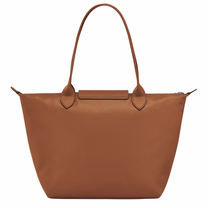 τσάντεσ tote γυναικεια Longchamp Le Pliage Xtra M καφε Greece | L2605987504