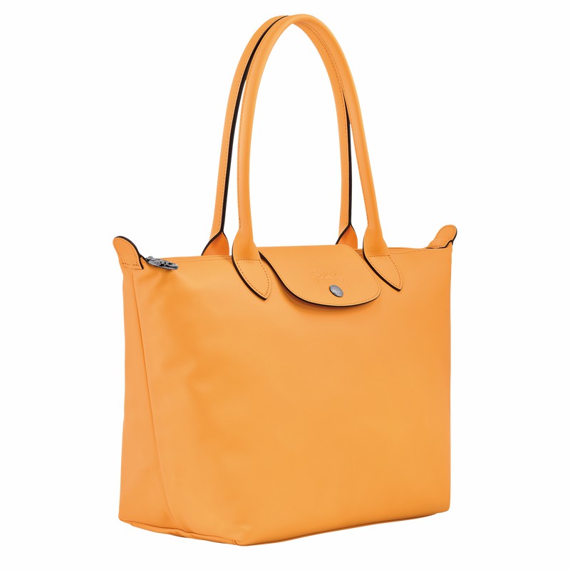 τσάντεσ tote γυναικεια Longchamp Le Pliage Xtra M βερίκοκο Greece | L2605987222