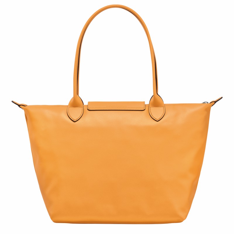 τσάντεσ tote γυναικεια Longchamp Le Pliage Xtra M βερίκοκο Greece | L2605987222