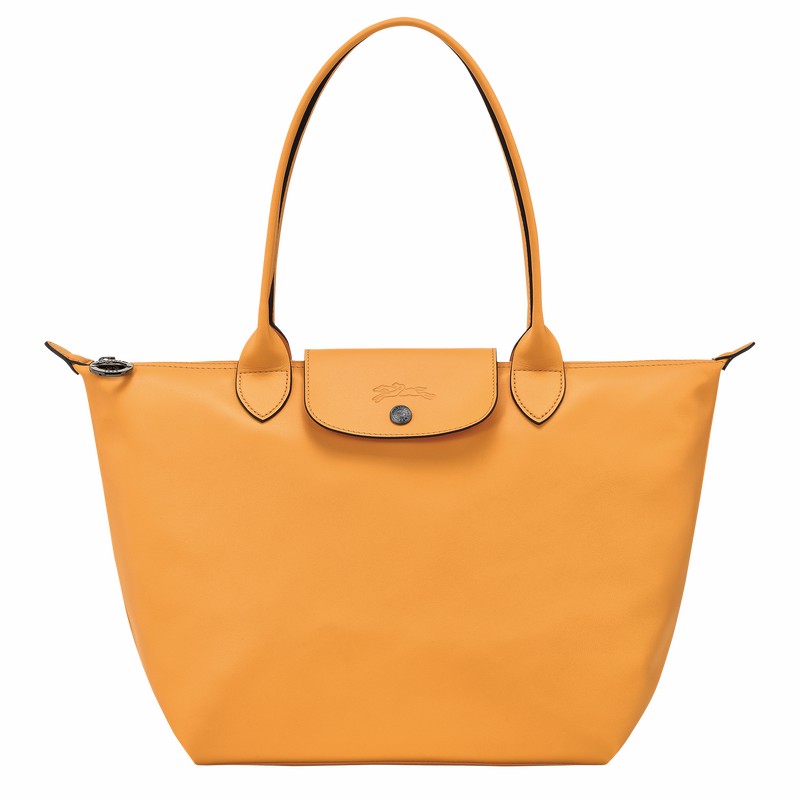 τσάντεσ tote γυναικεια Longchamp Le Pliage Xtra M βερίκοκο Greece | L2605987222