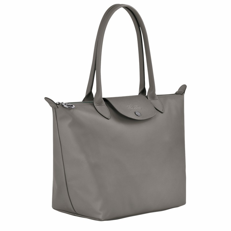 τσάντεσ tote γυναικεια Longchamp Le Pliage Xtra M γκρι Greece | L2605987P55