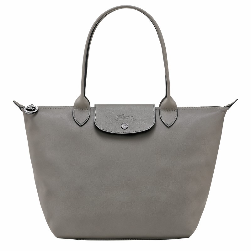 τσάντεσ tote γυναικεια Longchamp Le Pliage Xtra M γκρι Greece | L2605987P55