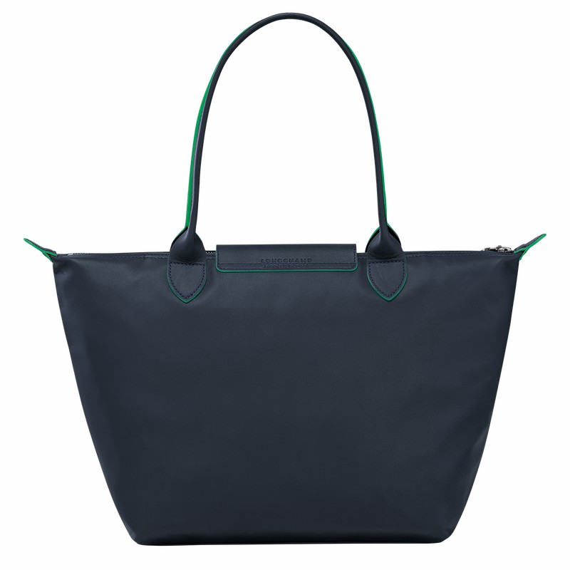 τσάντεσ tote γυναικεια Longchamp Le Pliage Xtra M σκουρο μπλε Greece | L2605HEY556