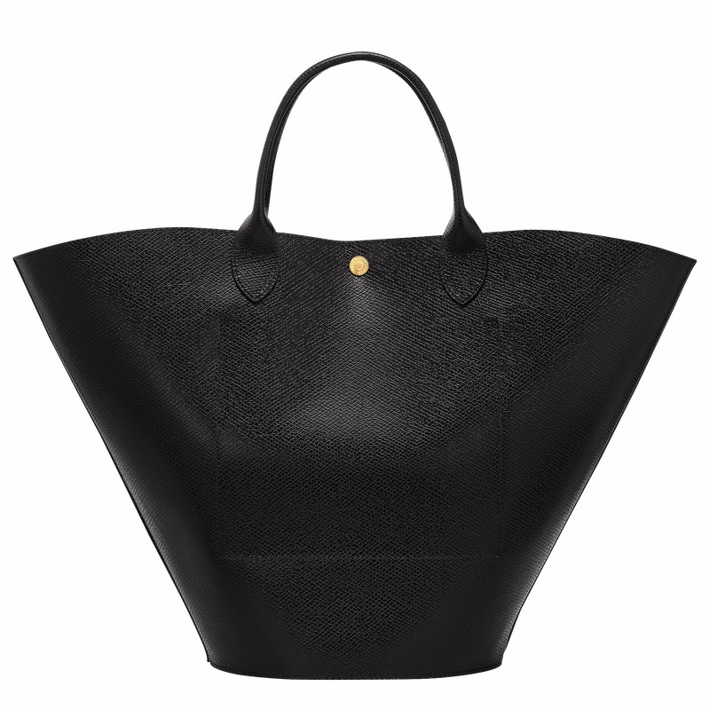 τσάντεσ tote γυναικεια Longchamp ÉPURE XL μαυρα Greece | 10260HYZ001