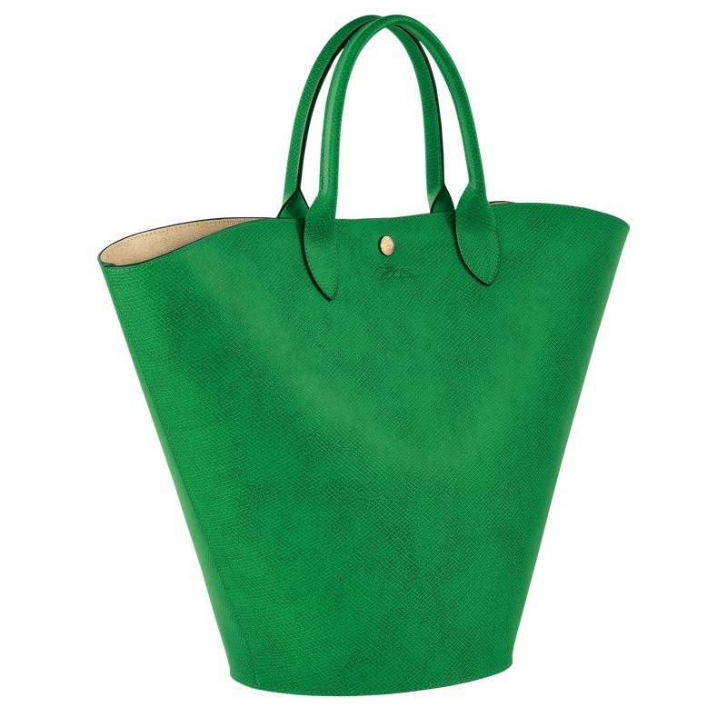 τσάντεσ tote γυναικεια Longchamp ÉPURE XL πρασινο Greece | 10260HYZ129