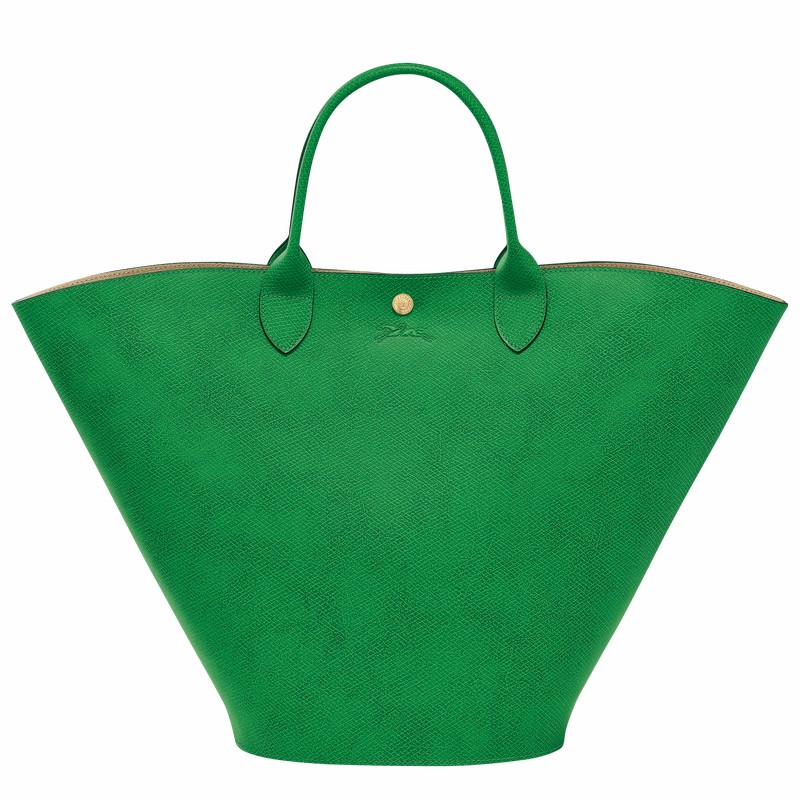 τσάντεσ tote γυναικεια Longchamp ÉPURE XL πρασινο Greece | 10260HYZ129