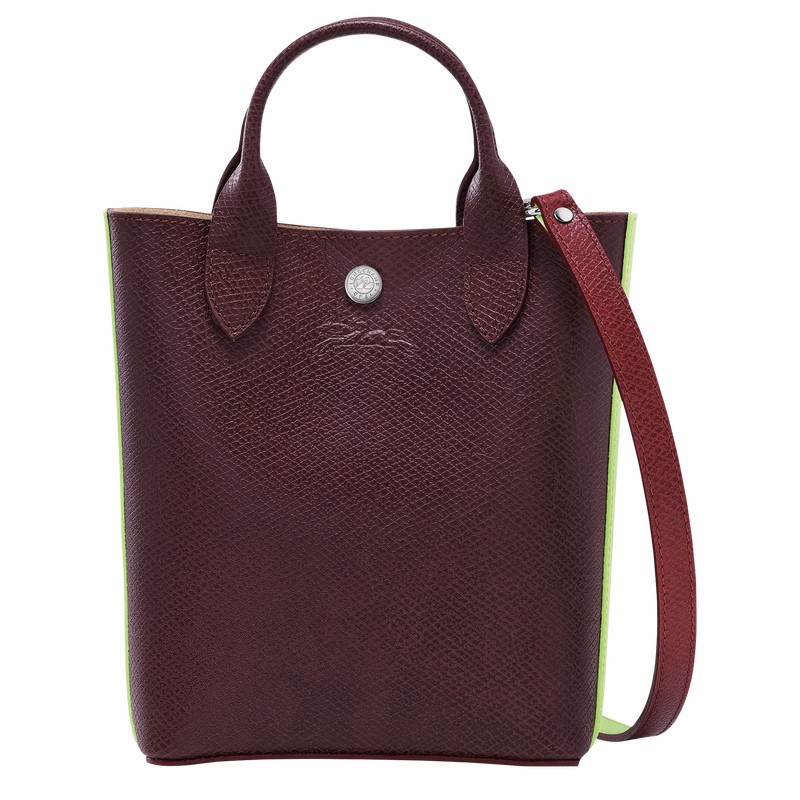 τσάντεσ tote γυναικεια Longchamp ÉPURE XS μπορντο Greece | 10269HFH009