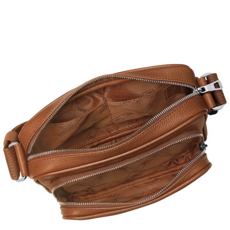 bucket bags ανδρικα Longchamp Le FOULONNÉ S Caramel Greece | 20043021F72