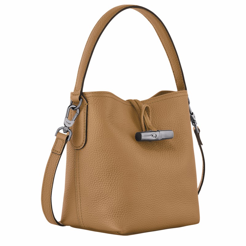 bucket bags γυναικεια Longchamp Le Roseau Essential XS Χακί Greece | 10159968026