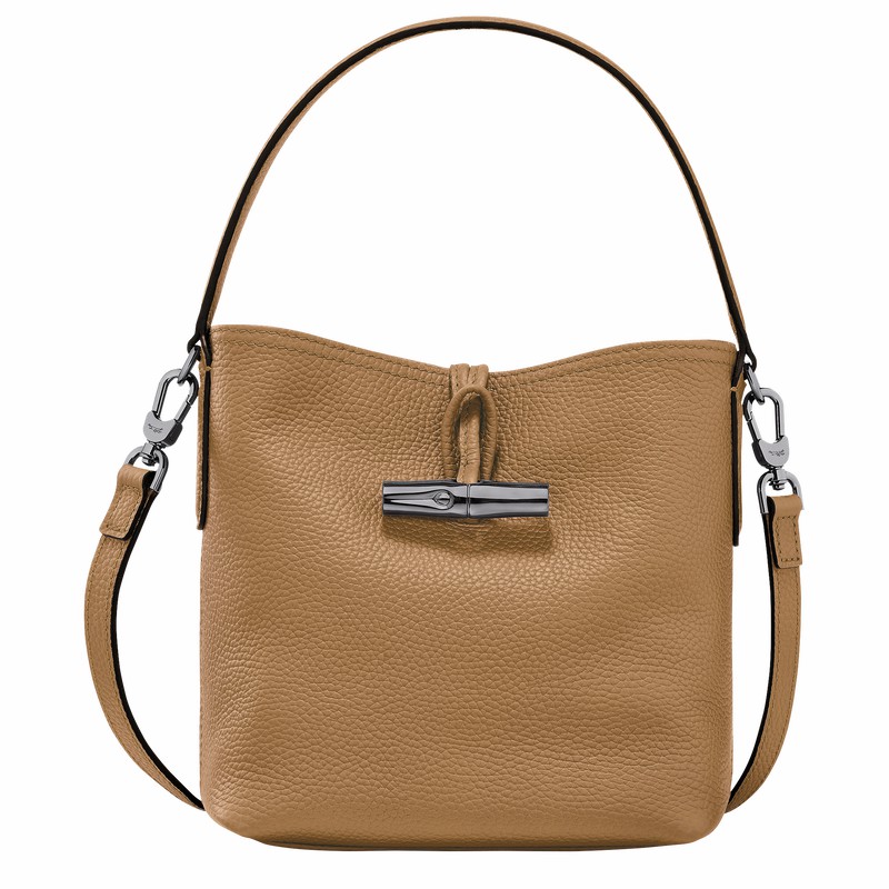 bucket bags γυναικεια Longchamp Le Roseau Essential XS Χακί Greece | 10159968026