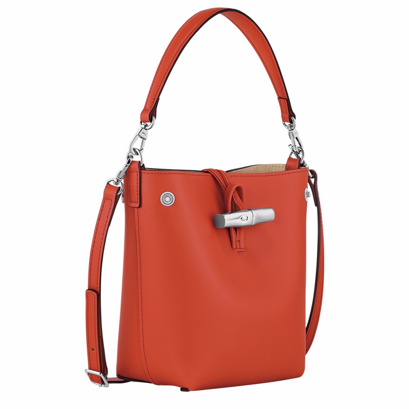 bucket bags γυναικεια Longchamp Le Roseau XS πορτοκαλι Greece | 10229HCL685