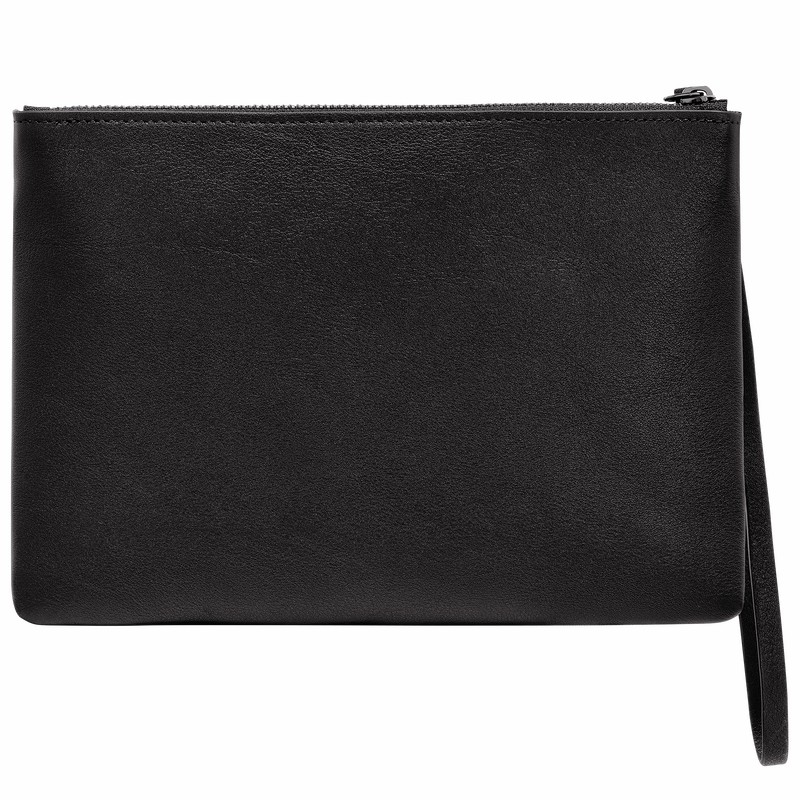 pouches ανδρικα Longchamp 3D μαυρα Greece | 30032HCV001-