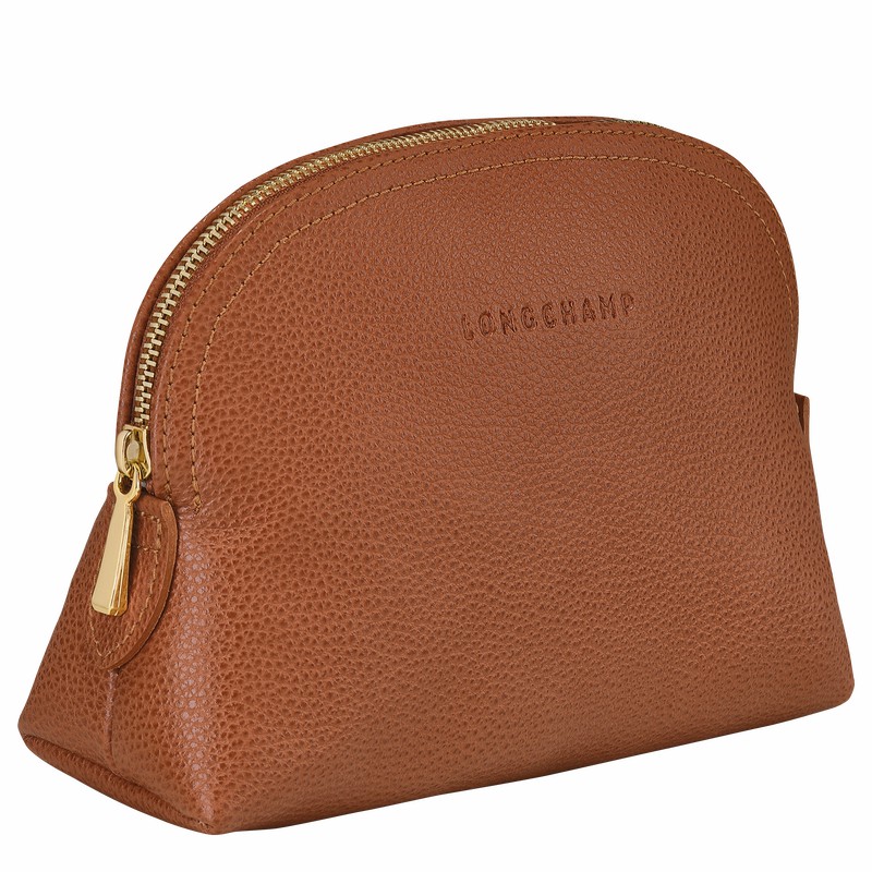 pouches ανδρικα Longchamp Le FOULONNÉ Caramel Greece | L2527021121-