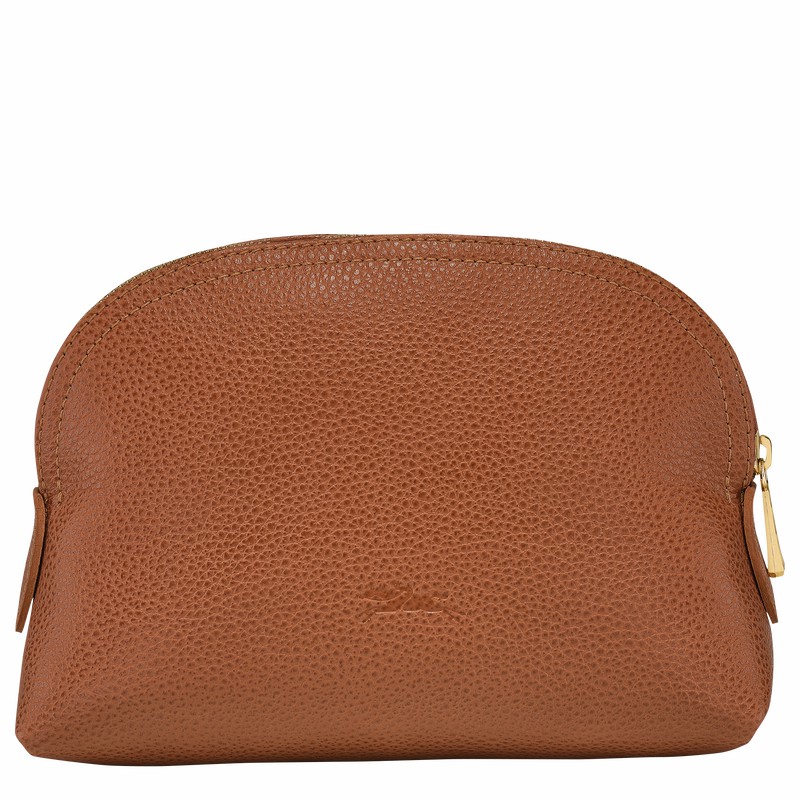 pouches ανδρικα Longchamp Le FOULONNÉ Caramel Greece | L2527021121-